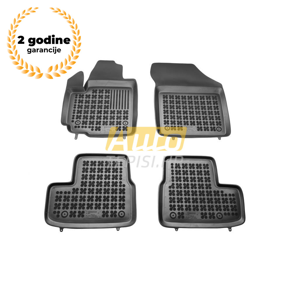 3D gumeni tepisi OPEL Agila II (2008-2014) Gumeni tepisi