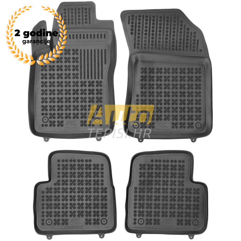 Gumeni tepih s visokim rubom CITROEN C3 (2016-) Gumeni tepih s visokim rubom CITROEN C3 (2016-) Gumeni tepisi