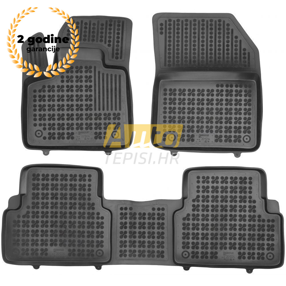 3D gumeni tepisi CITROEN C5 Aircross (2017-) Gumeni tepisi