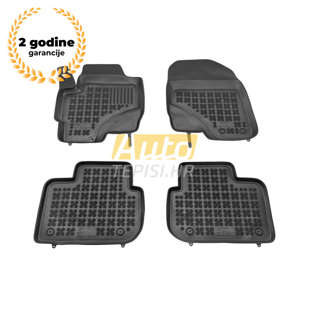 3D gumeni tepisi MITSUBISHI Colt 5 vrata (2008-2012) Gumeni tepisi