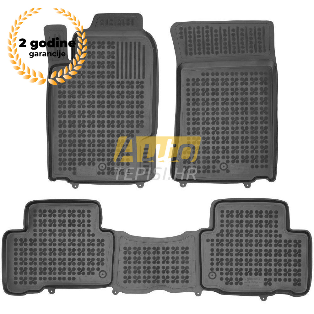 Gumeni tepih s visokim rubom SSANGYONG Rexton W (2012-2017) Gumeni tepih s visokim rubom SSANGYONG Rexton W (2012-2017) Gumeni tepisi