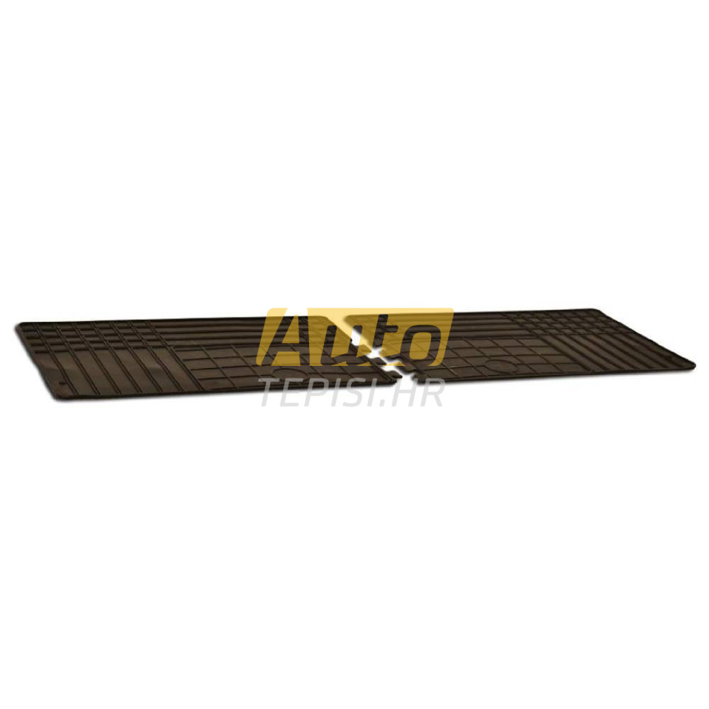 Gumeni tepih UNI univerzalni za 3. red (700mm x 430mm) (dvodjelni) Gumeni tepih UNI univerzalni za 3. red (700mm x 430mm) (dvodjelni) Gumeni tepisi