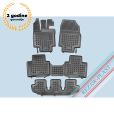 3D gumeni tepisi TOYOTA Highlander gen. 4 (XU70) 7m (2019-)