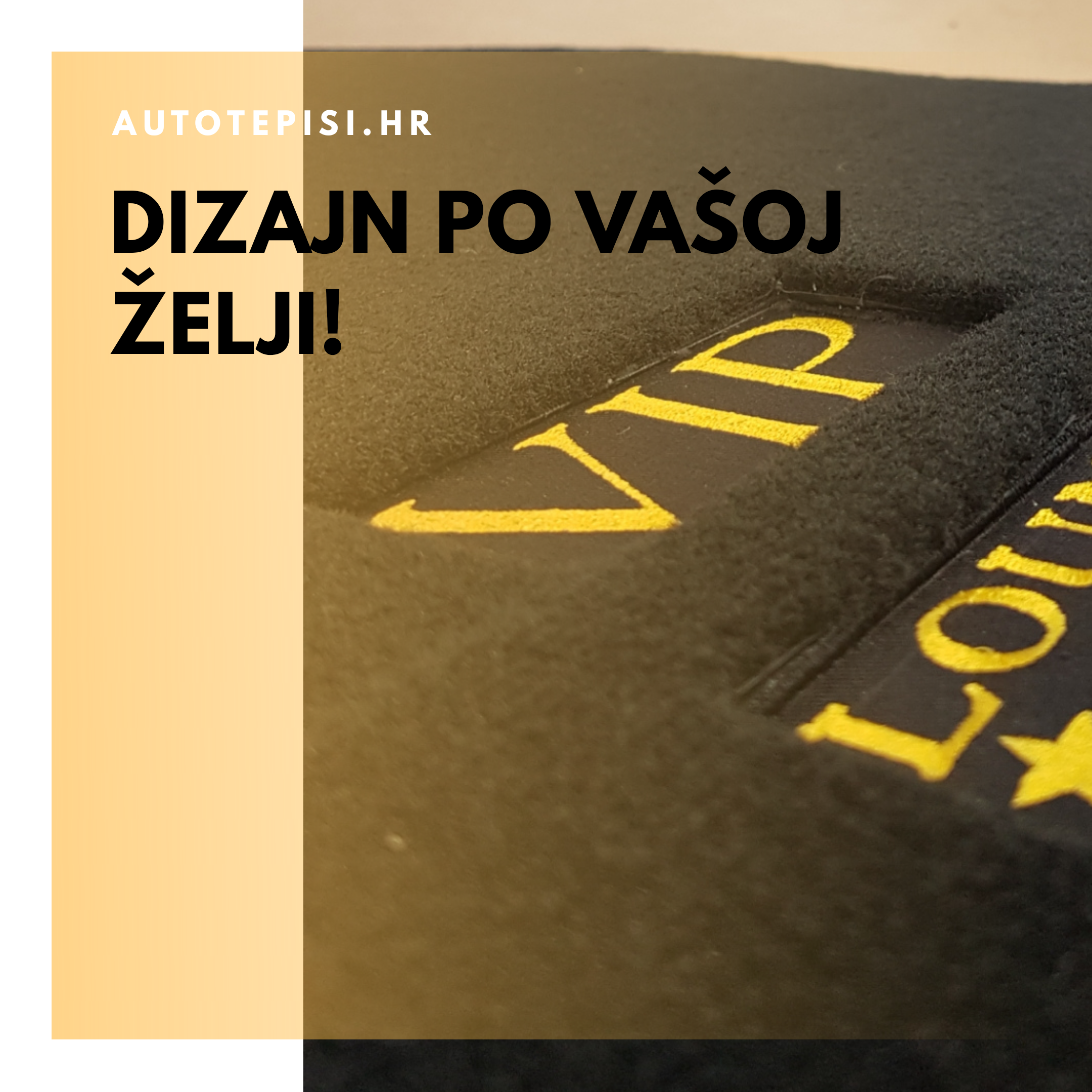 Dizajn Auto tepiha po Vašoj želji