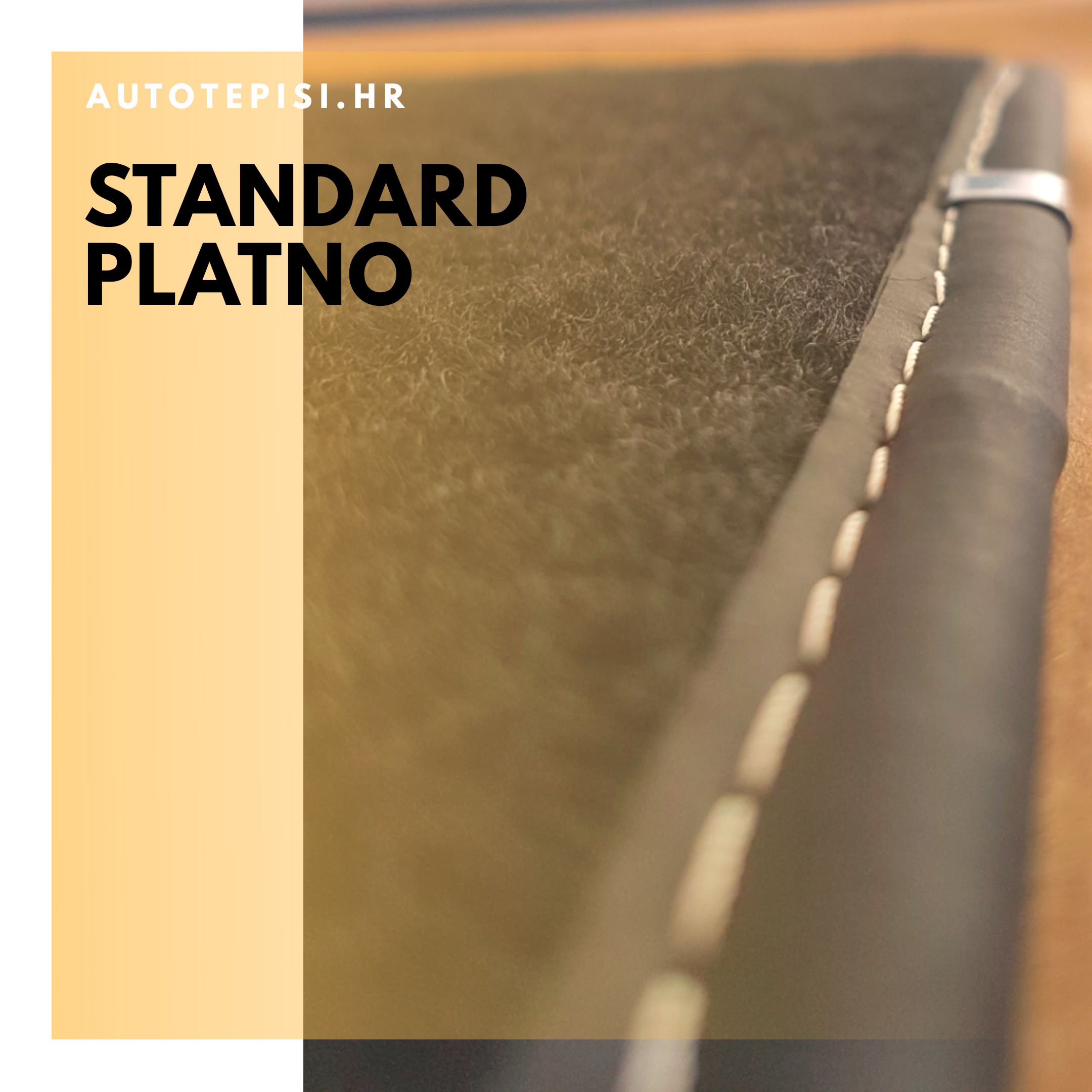 auto tepisi standard platno