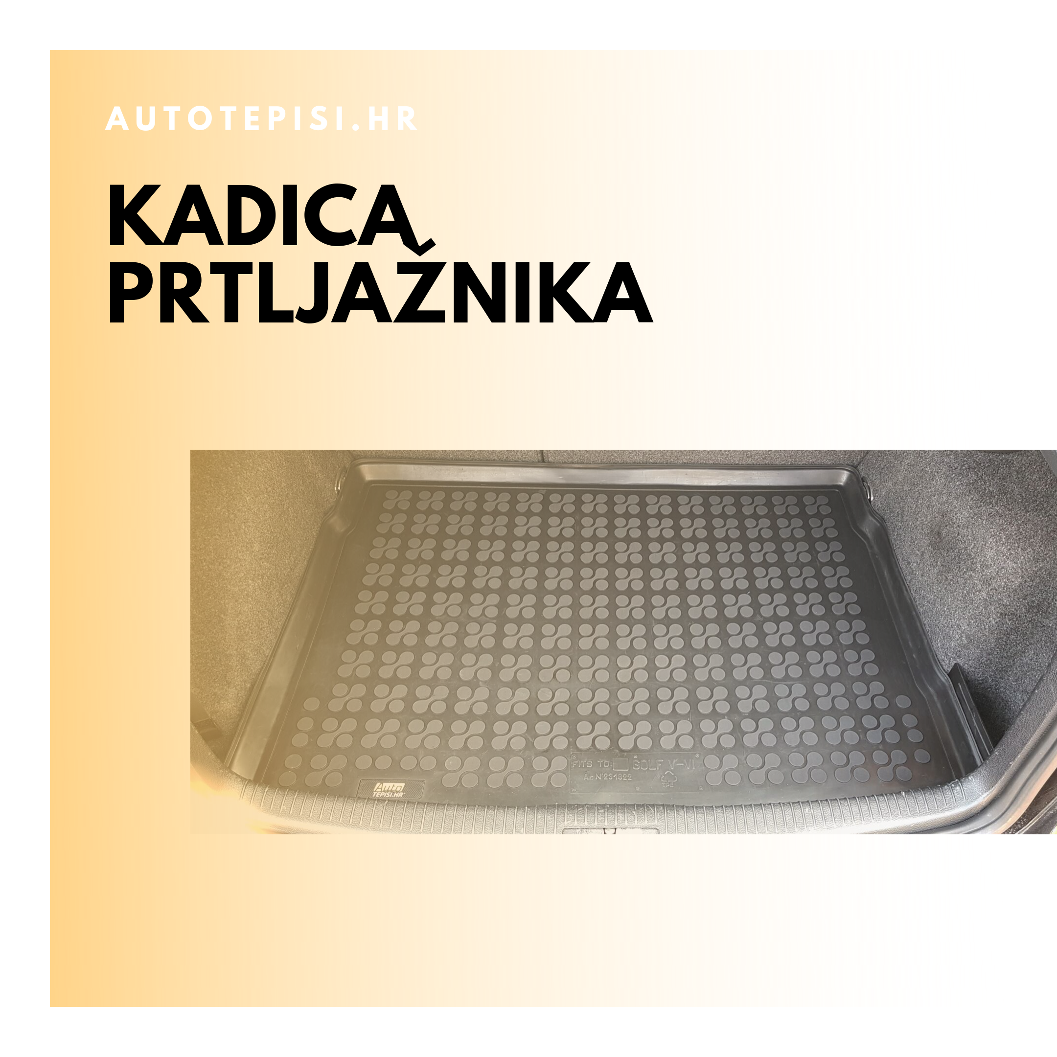 Kadica za prtljažnik Kadica za prtljažnik