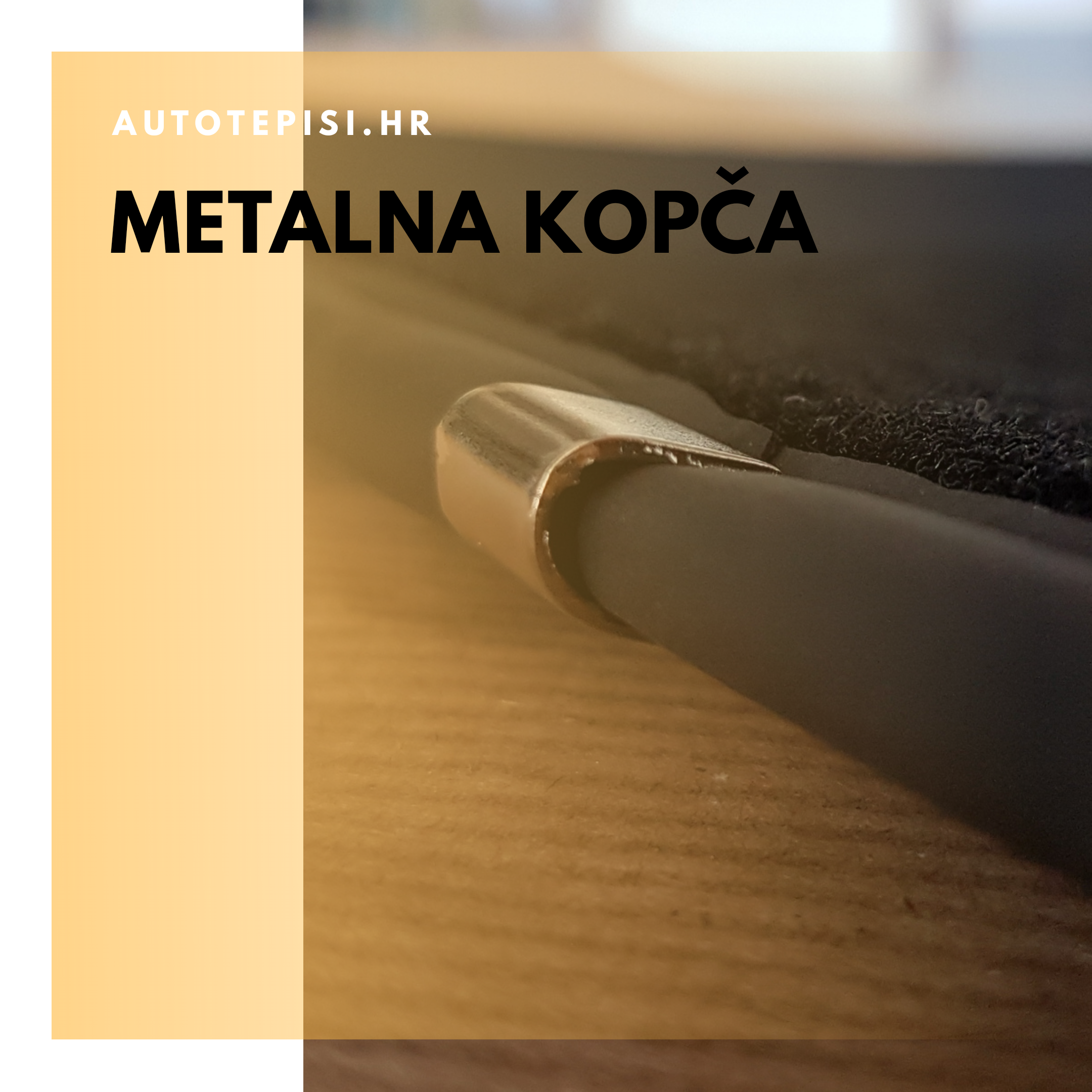 Metalna kopča auto tepiha
