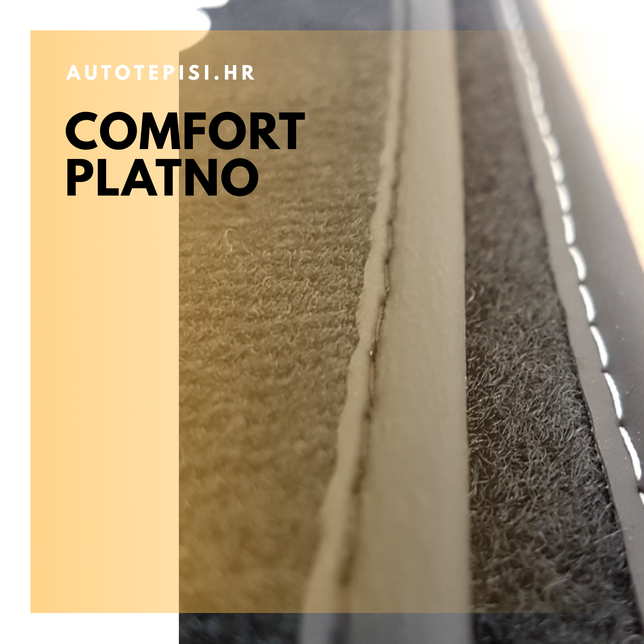 Auto tepisi comfort platno