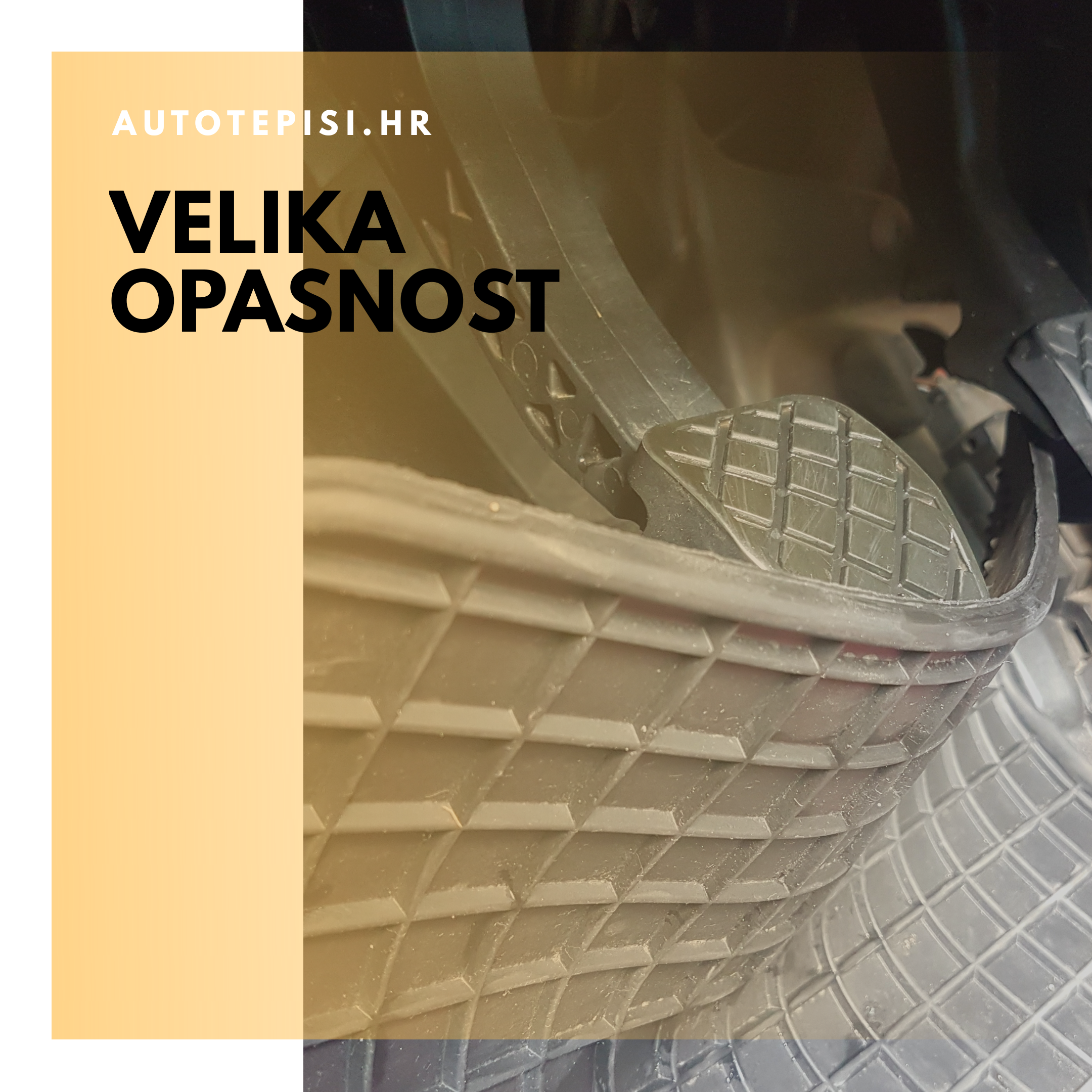Velika osasnost kod auto tepiha