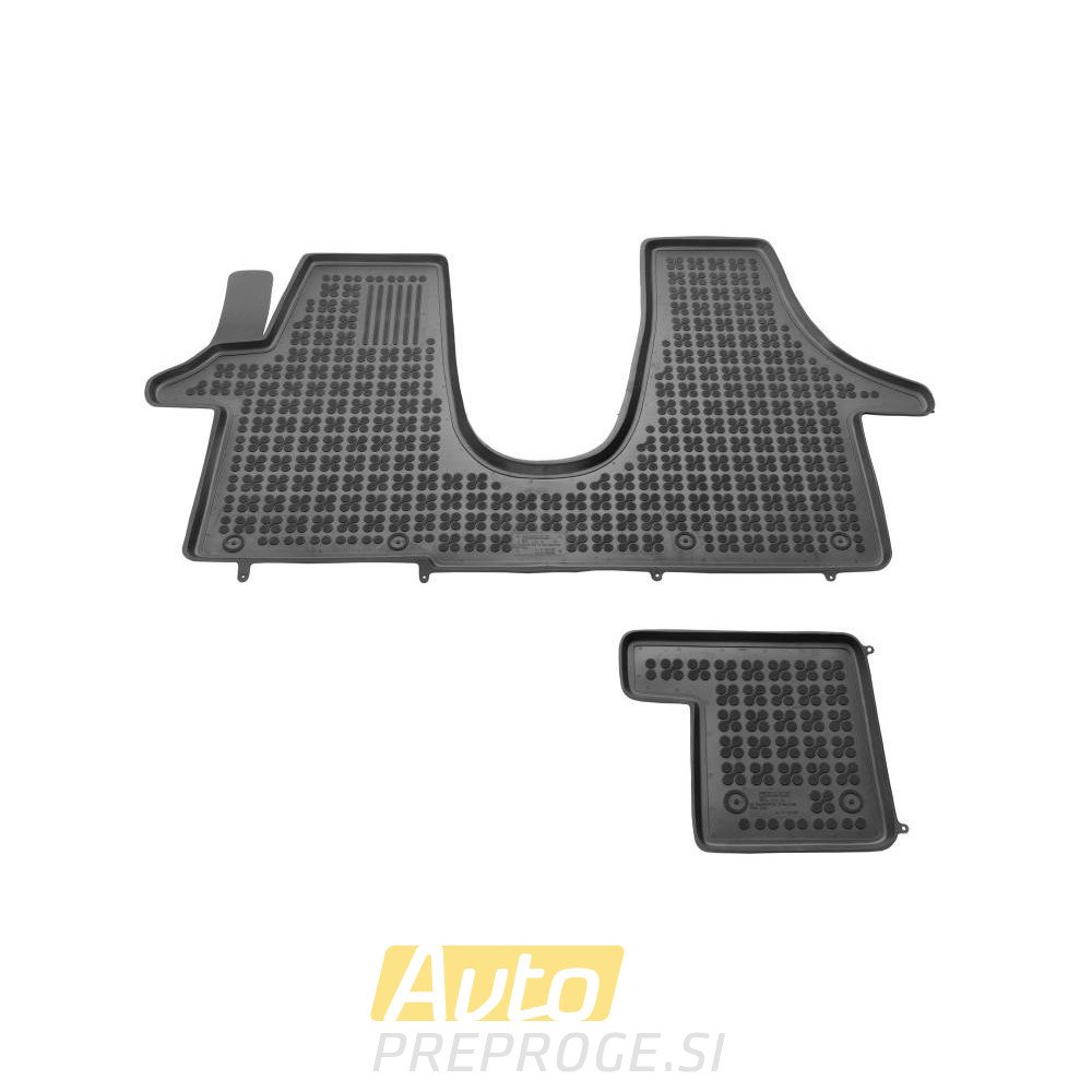 3D gumeni tepisi za auto VOLKSWAGEN T5 Multivan (samo 1. red sjedala) (2003 - 2015); T6 (samo 1. red sjedala) (2015-2019)
