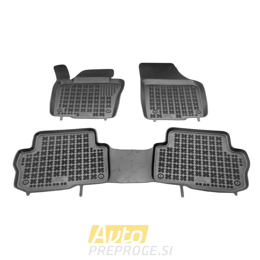 3D gumeni tepisi za auto SEAT Alhambra II (3 reda sjedala) (2010 - 2020); VOLKSWAGEN Sharan II (3 reda sjedala) (2010 -2022 )