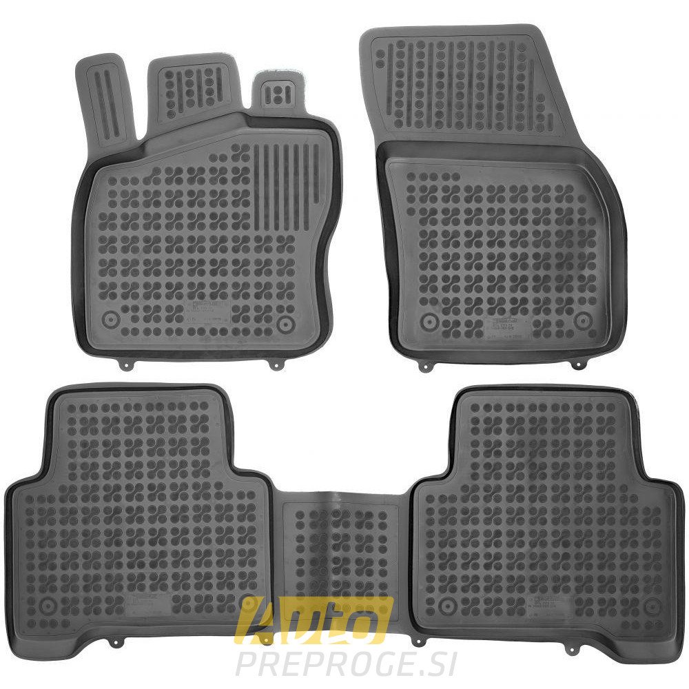 3D gumeni tepisi za auto VOLKSWAGEN Touran II (2015 - )