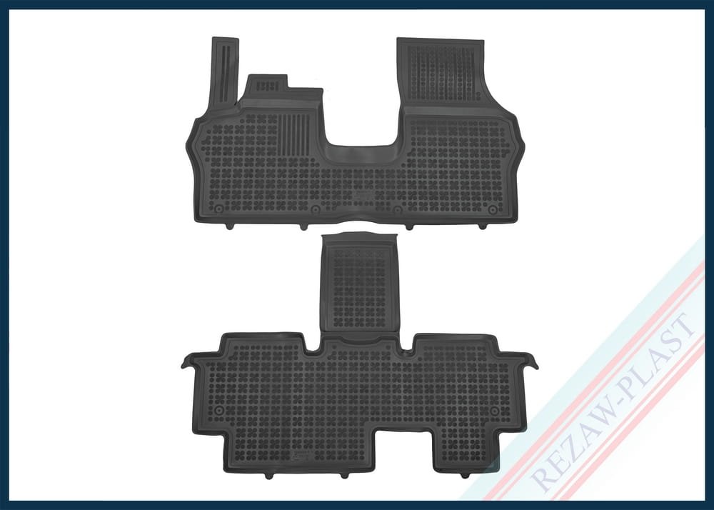 3D gumeni tepisi za auto Volkswagen ID. Buzz Cargo (22-) (1+2)
