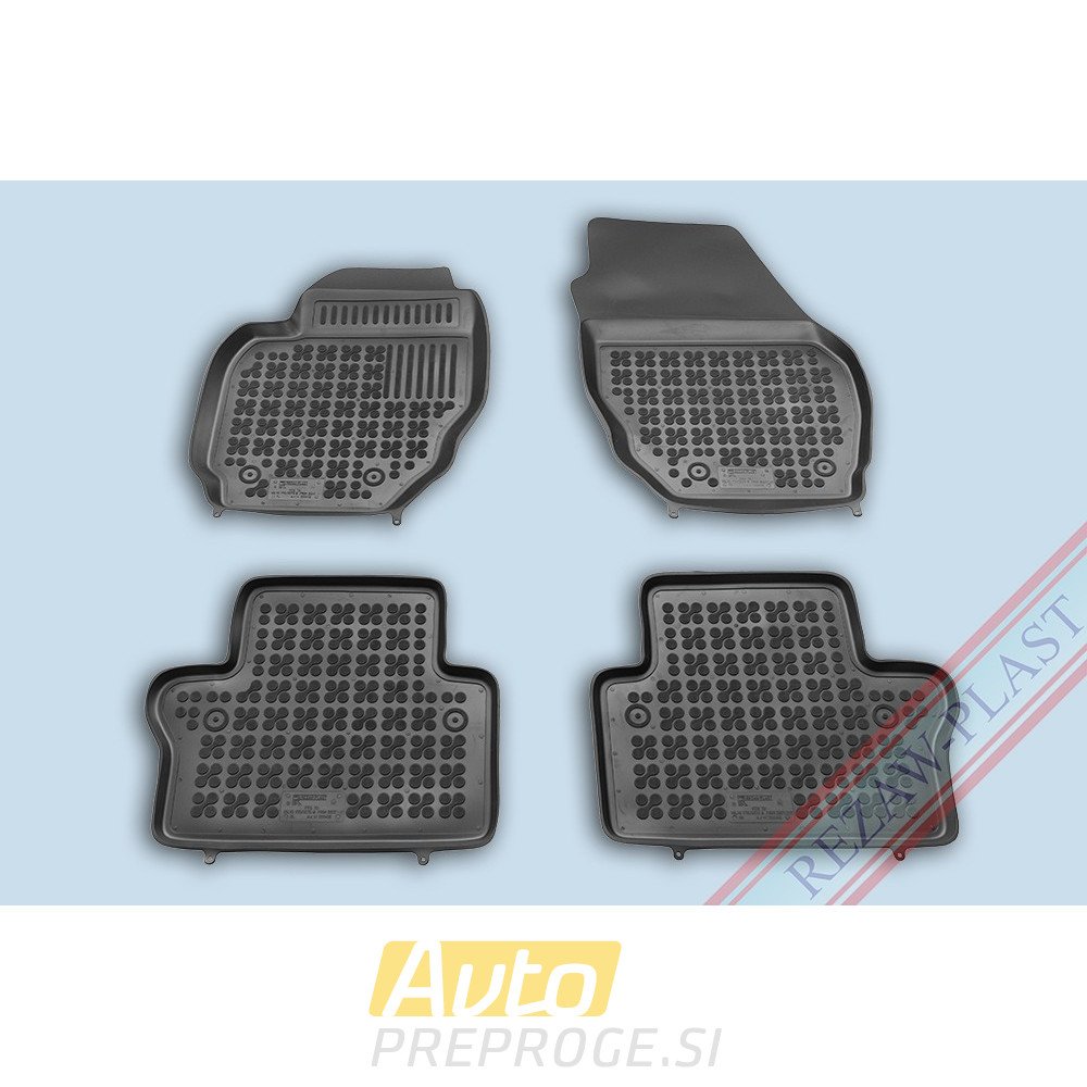 3D gumeni tepisi za auto VOLVO S80 II (2006 - 2016); V70 (2007 - 2016); XC70 (2007 - 2016)