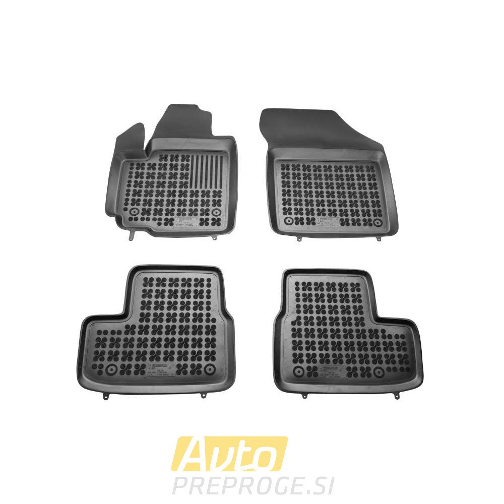 3D gumeni tepisi za auto OPEL Agila II (2008 - 2014)