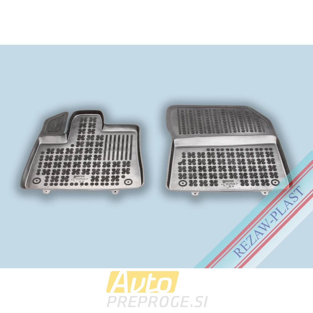 3D gumeni tepisi za auto CITROEN Berlingo (1. vrsta) (2018 - ); PEUGEOT Rifter (1. vrsta) (2018 - ); OPEL Combo [E] (1. vrsta) (2018 - ); PEUGEOT Partner III (1. vrsta) (2018 - ); FIAT DOBLO III Furgo