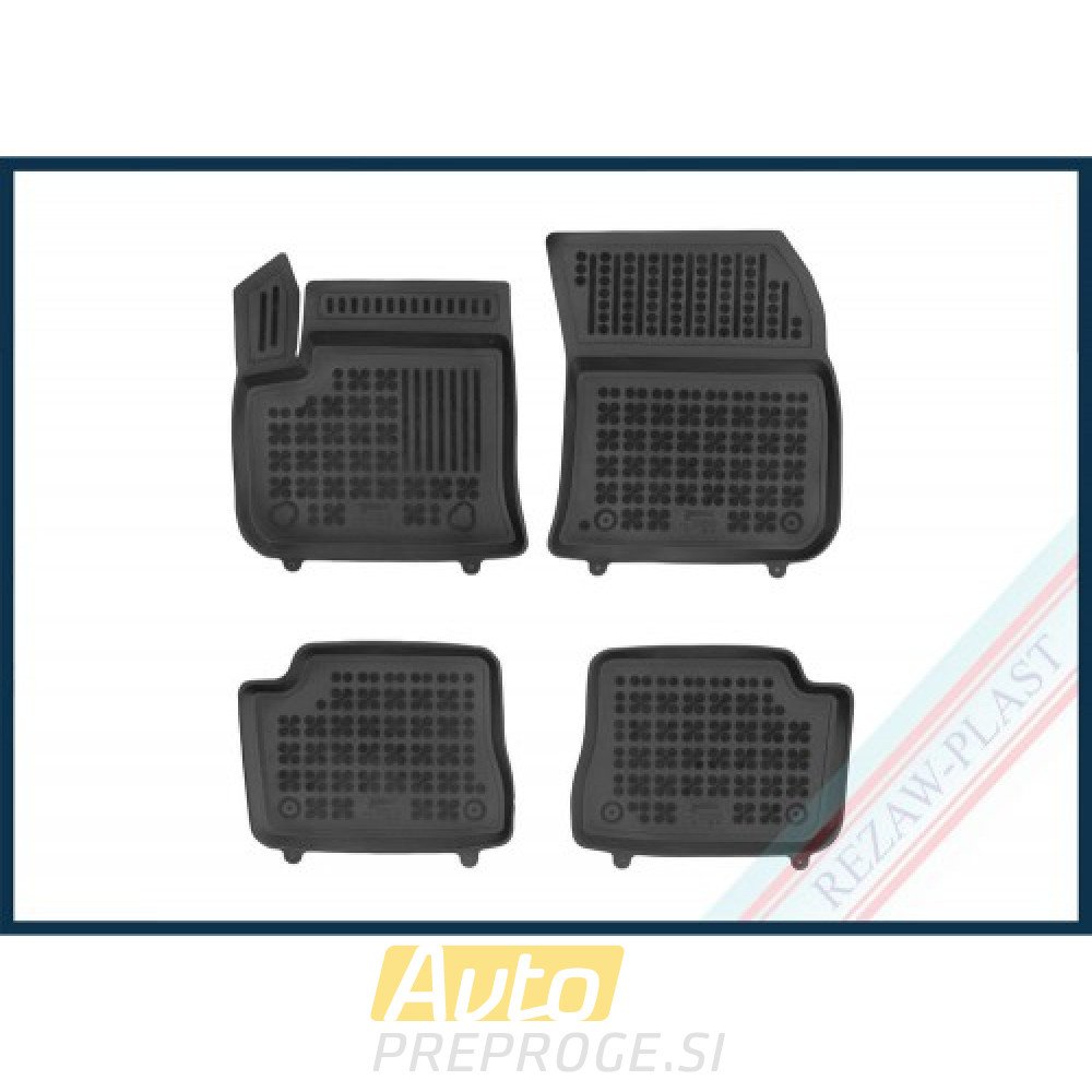 3D gumeni tepisi za auto OPEL Mokka e II (20-) (2020 - ); Corsa E (2014 - 2019); PEUGEOT E-208 (2019 - ); JEEP Avenger Electric (BeV) (2022 - )
