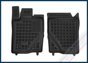 3D gumeni tepisi za auto FORD RANGER V (enojna kabina) (2022 - ); VOLKSWAGEN Amarok II (enojna kabina) (2022 - )
