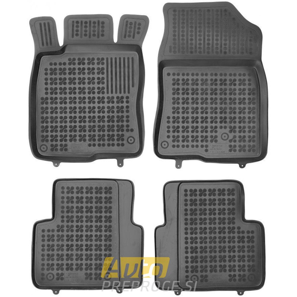 3D gumeni tepisi za auto HONDA Civic X (HB/Limuzina) (2017 - 2021)