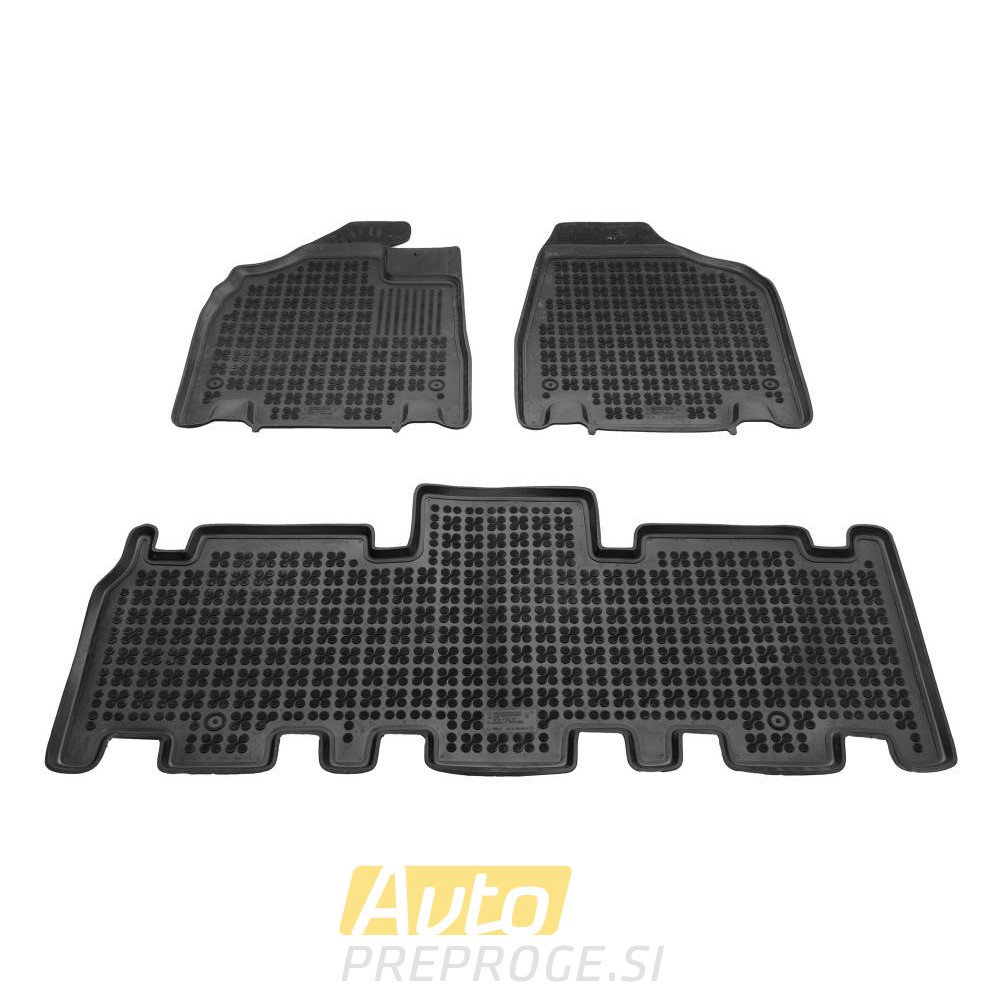 3D gumeni tepisi za auto KIA Carnival II 5 sjedala (2005 - 2014)