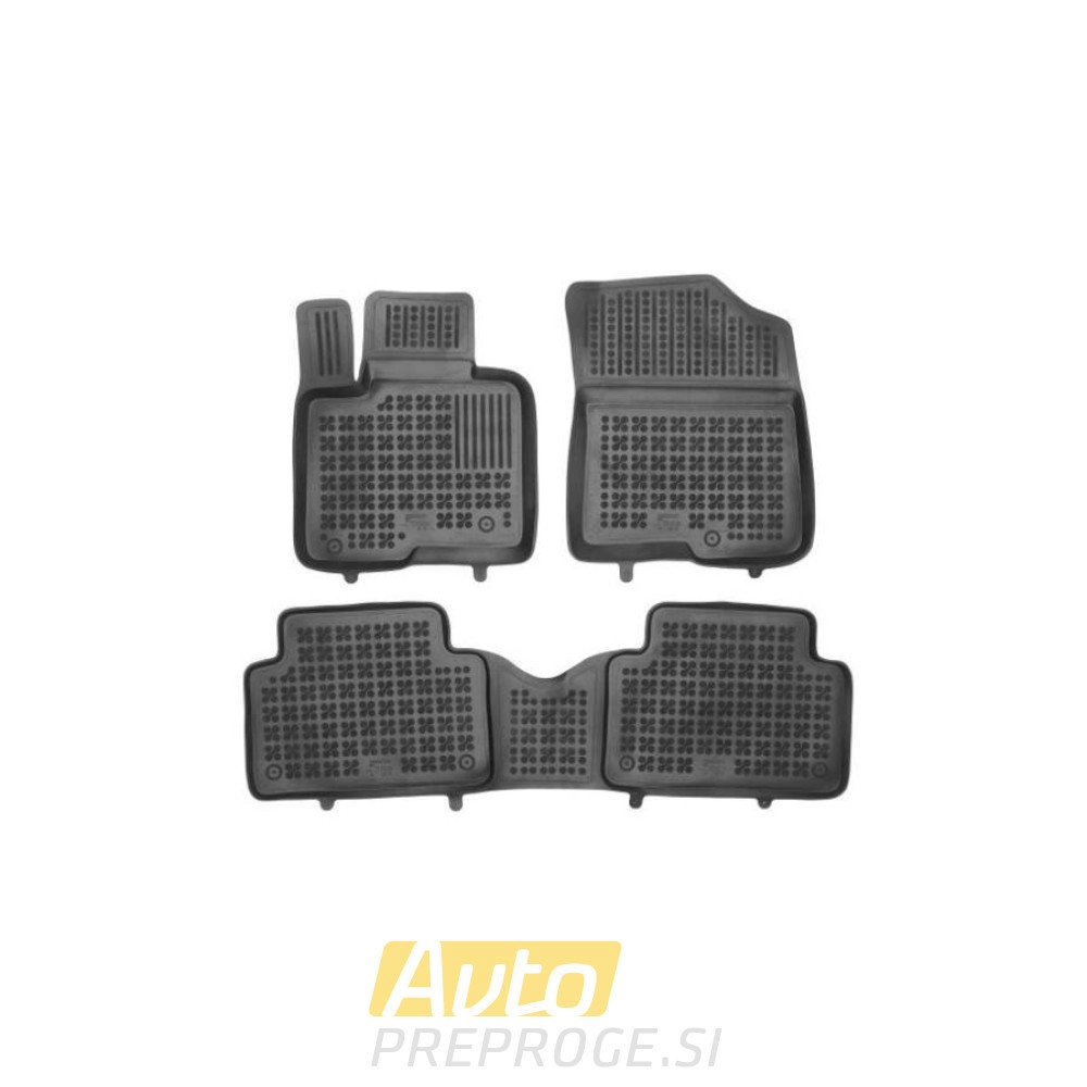 3D gumeni tepisi za auto KIA Sorento IV (7 sjedala s preklopljenim 3. redom sjedala) (2020 - )