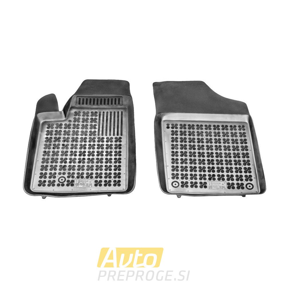 3D gumeni tepisi za auto CITROEN Berlingo I (1. red sjedala) (1996 - 2010); PEUGEOT Partner I (1. red sjedala) (1997 - 2010)