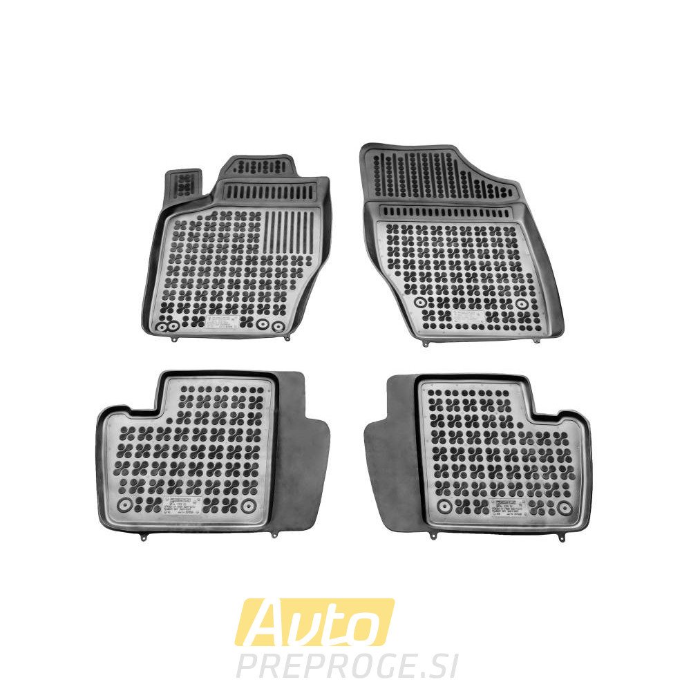 3D gumeni tepisi za auto CITROEN C4 I (2004 - 2010); CITROEN C4 II (2010-2017); PEUGEOT 307 (2001 - 2011)