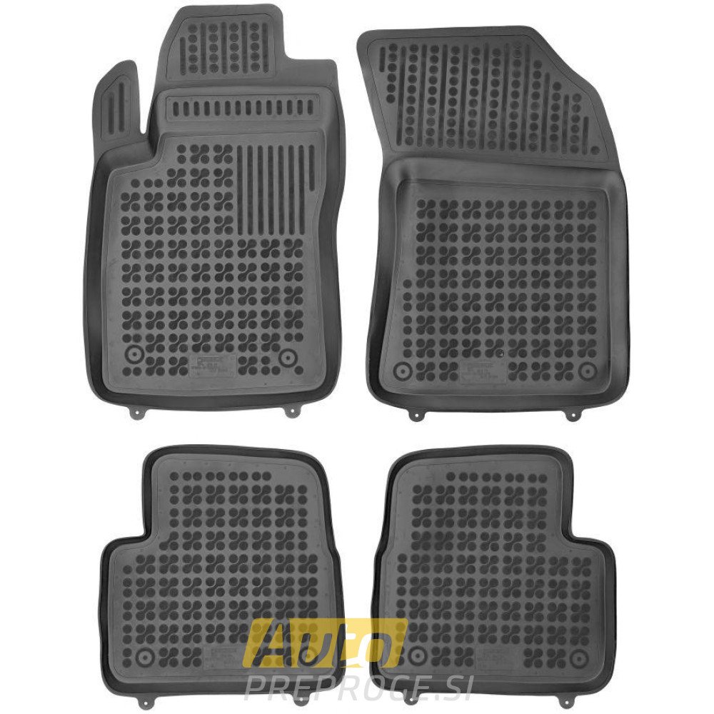 3D gumeni tepisi za auto CITROEN C3 III (16-24)