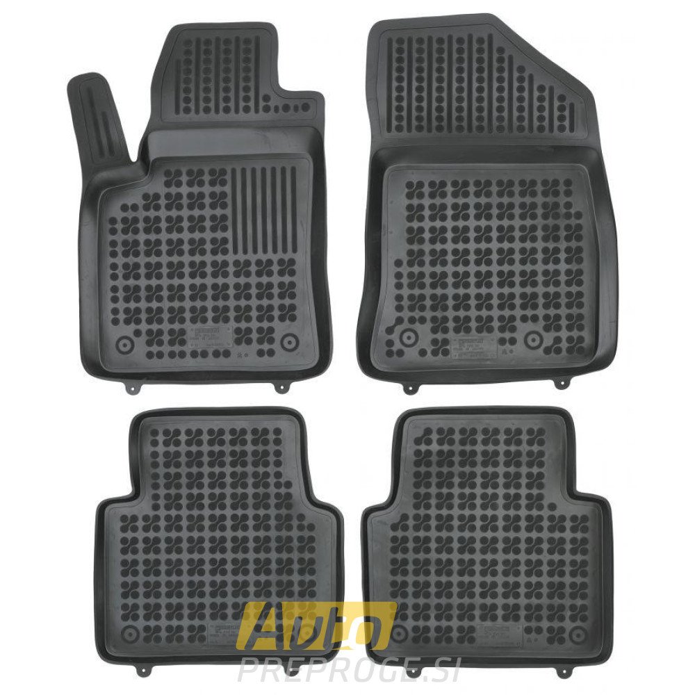 3D gumeni tepisi za auto CITROEN C3 Aircross (17-24)