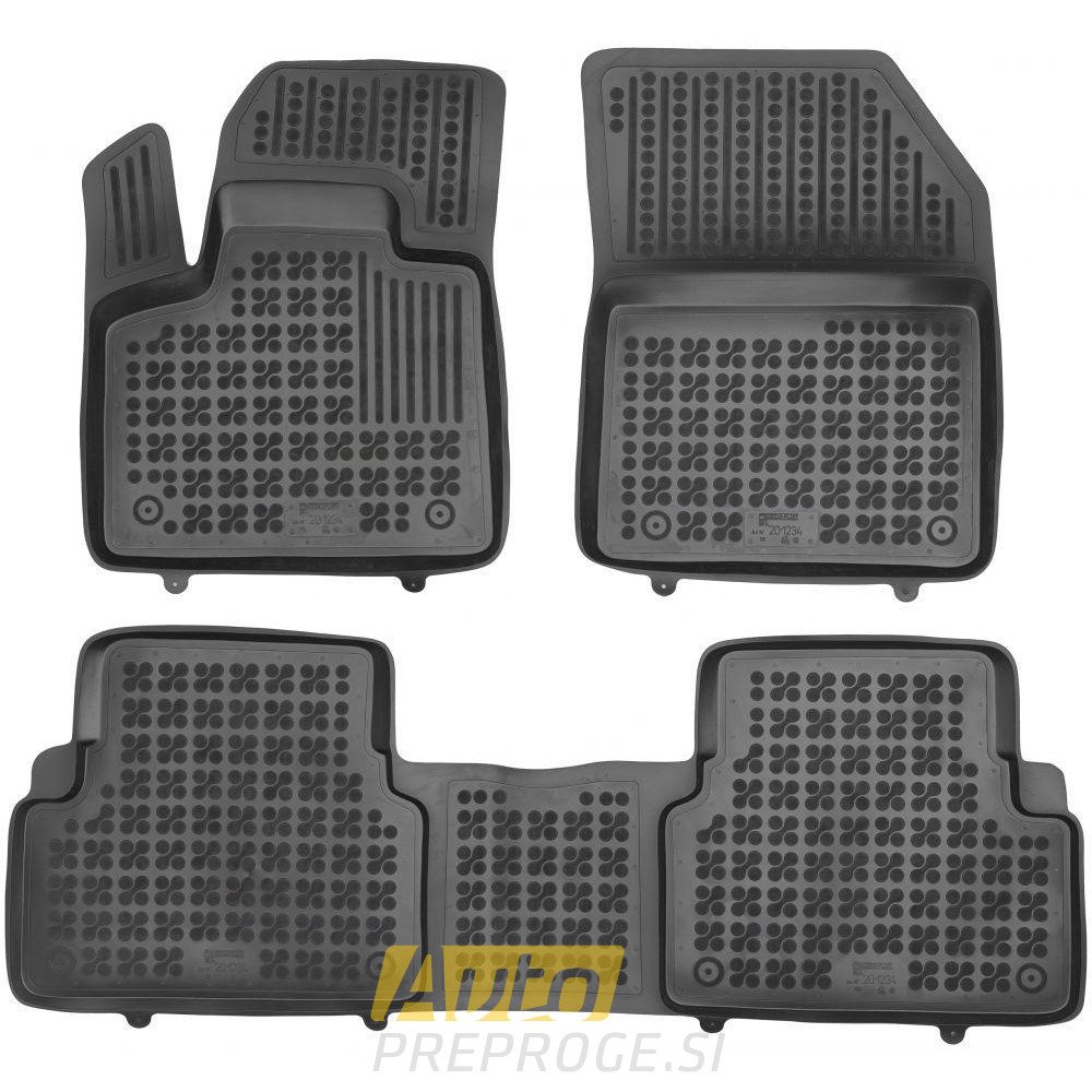 3D gumeni tepisi za auto CITROEN C5 Aircross (2017 - )