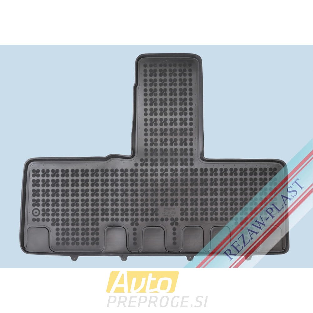 3D gumeni tepisi za auto CITROEN Spacetourer (2. red sjedala) s električnom parkirnom kočnicom (20-24); PEUGEOT Traveller (2. red sjedala) s električnom parkirnom kočnicom (20-24); TOYOTA Proace Verso II (20-24) s električnom parkirnom kočnicom