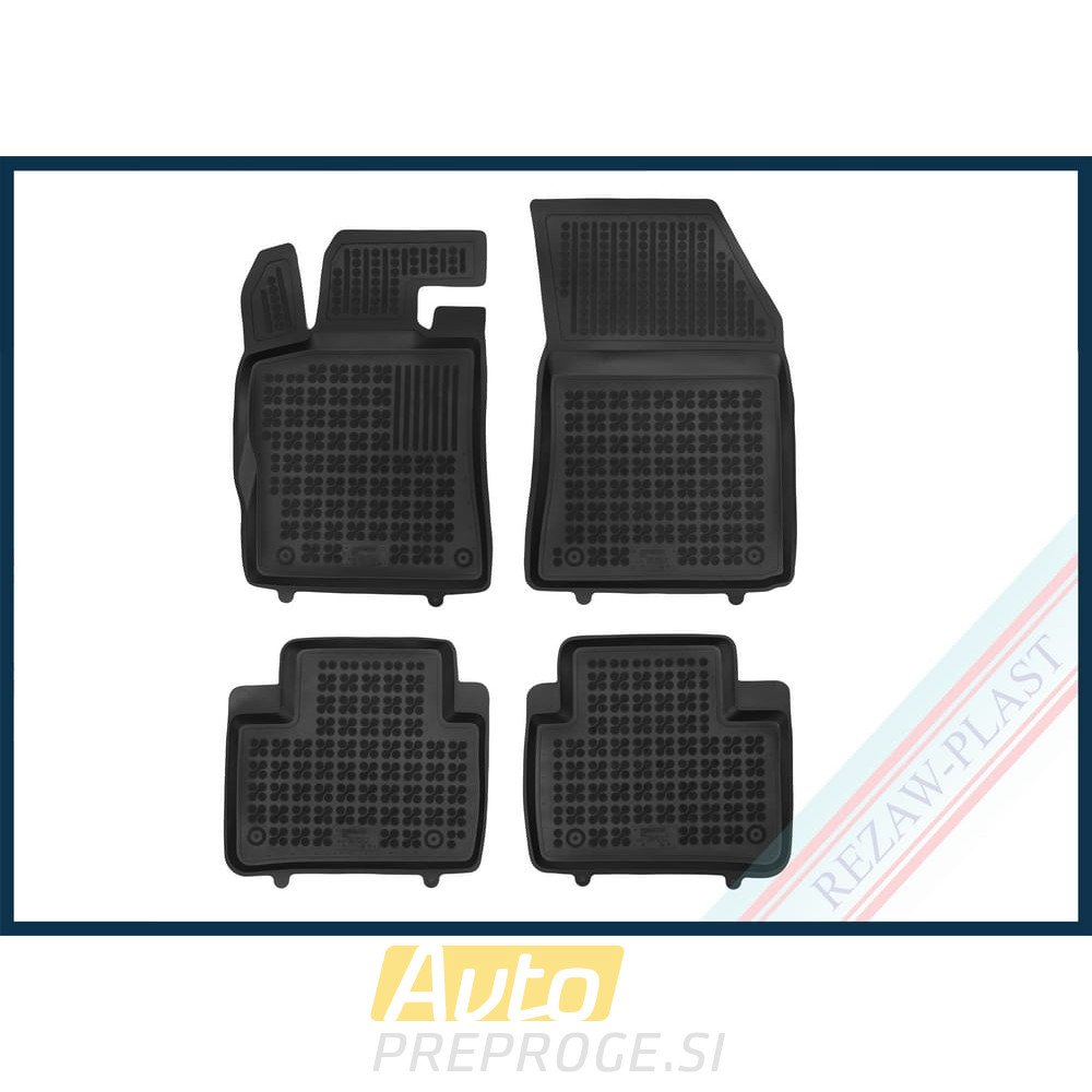 3D gumeni tepisi za auto CITROEN C5 X PHeV (2021 - ); PEUGEOT 408 bencin, priključni hibrid (PHEV), razen hibrida (MHEV)(2023 - )