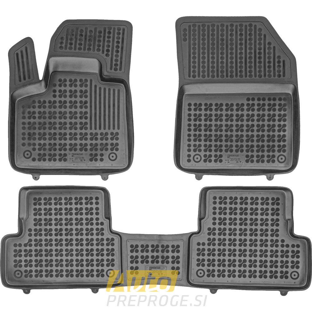 3D gumeni tepisi za auto PEUGEOT 3008 (2020 - )