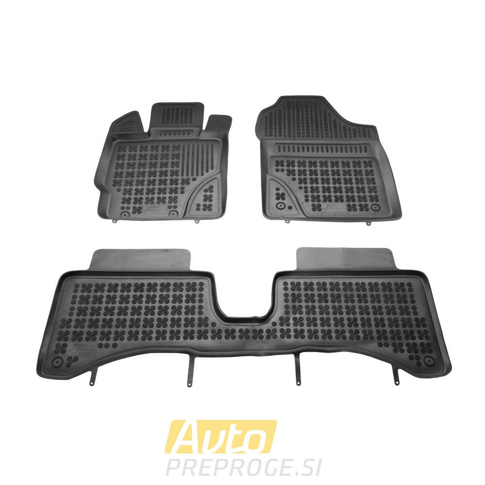 3D gumeni tepisi za auto TOYOTA Yaris Hybrid (2012 - 2014)