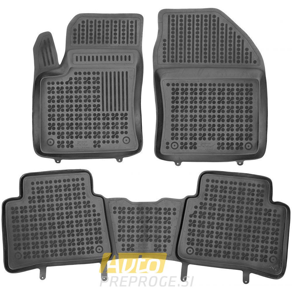 3D gumeni tepisi za auto TOYOTA PRIUS IV (2015 - 2023); TOYOTA PRIUS Prime IV (2015 - 2023)
