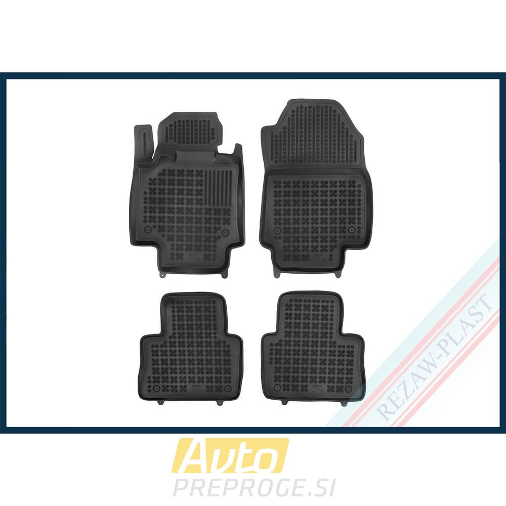 3D gumeni tepisi za auto TOYOTA RAV 4 ručni mjenjač (2018 - )