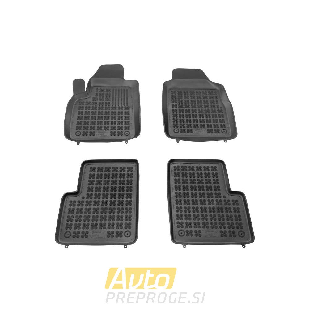 3D gumeni tepisi za auto FIAT 500 (2007 - 2020)