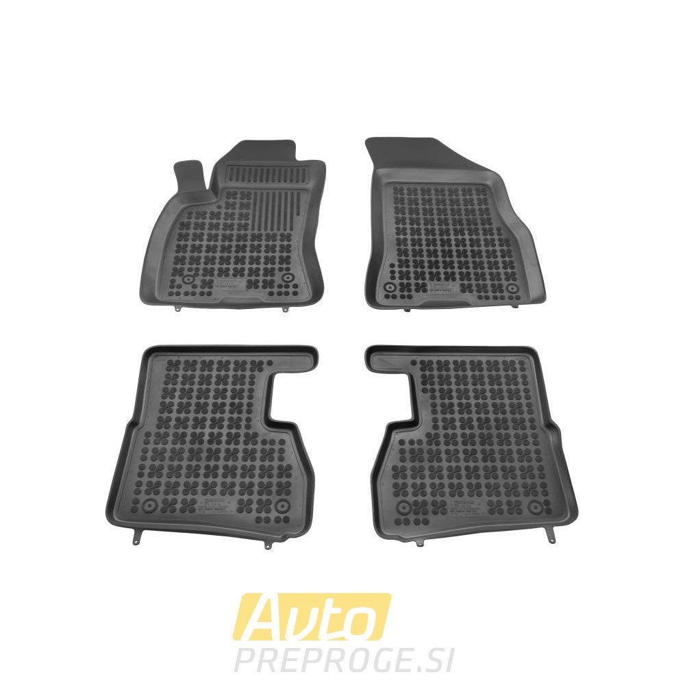3D gumeni tepisi za auto FIAT Doblo II (2 reda sjedala) (2010 - 2019 ); OPEL Combo D (2 reda sjedala) (2011 - 2018)