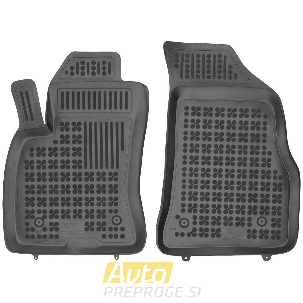 3D gumeni tepisi za auto FIAT Doblo II (1. red sjedala, 3 sjedala) (2010 - 2022); DODGE RAM PROMASTER City (15-22) (2015 - 2022)