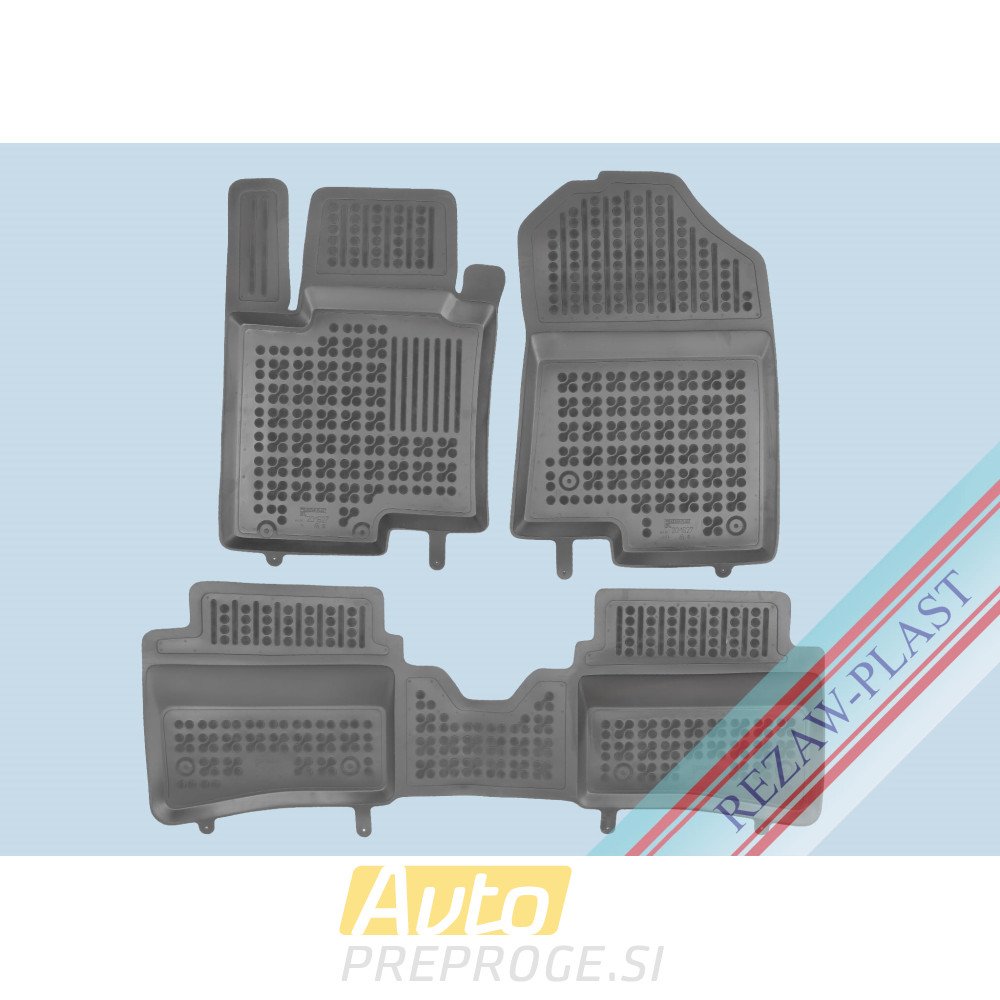 3D gumeni tepisi za auto HYUNDAI Bayon (2021 - ); HYUNDAI i20 III (2020 - )