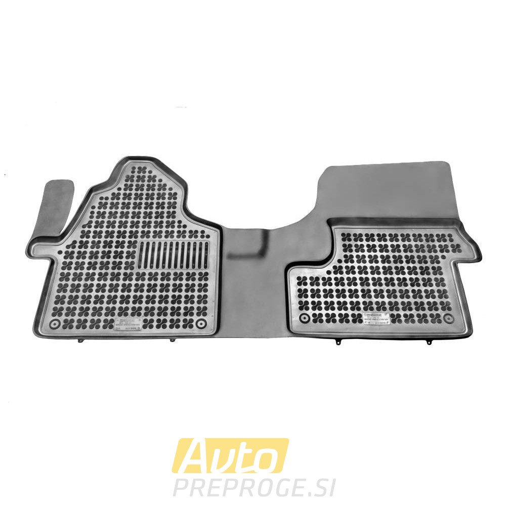 3D gumeni tepisi za auto MERCEDES Sprinter II (1. red sjedala) (2006 - 2018); Sprinter III (1. red sjedala) (2018 - )