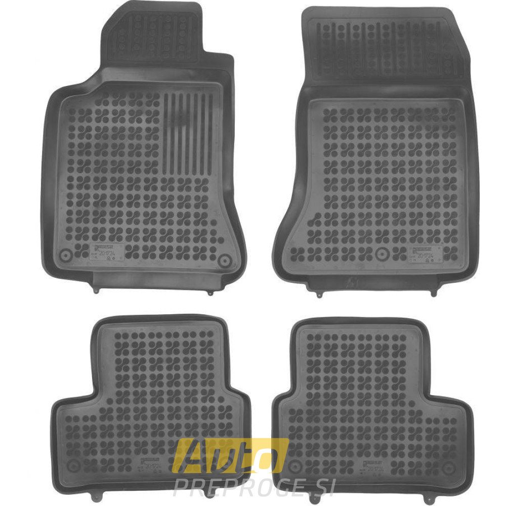 3D gumeni tepisi za auto MERCEDES CLA [C118] (2019 - ); A [W177] (2018 - ); B [W247] (2018 - )