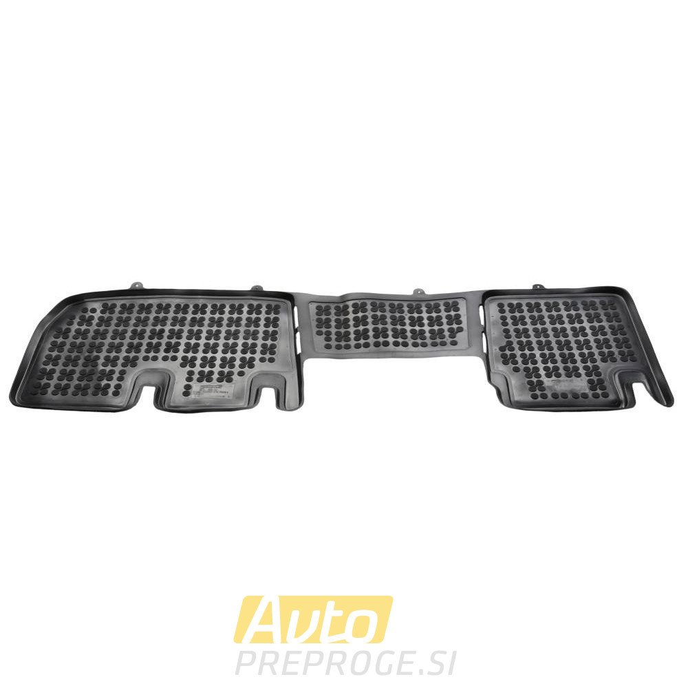 3D gumeni tepisi za auto FIAT Talento (2. vrsta, z ventilacijsko odprtino, drsna vrata na desni strani) (2016 - ); OPEL Vivaro [B] (2. vrsta, z ventilacijsko odprtino, drsna vrata na desni strani) (20