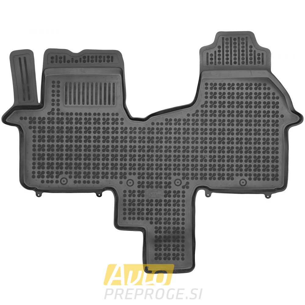 3D gumeni tepisi za auto FIAT Talento (1. red sjedala, 2 sjedala) (2016 - 2020); OPEL Vivaro [B] (1. red sjedala - 2 sjedala) (2014 - 2019); RENAULT Trafic III (1. red sjedala - 2 sjedala) (14 - 21)