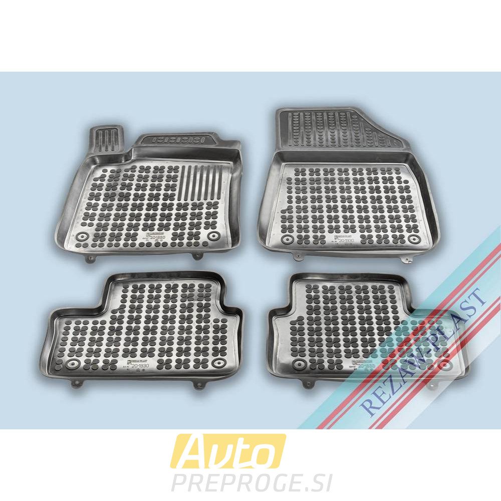 3D gumeni tepisi za auto RENAULT Clio V (2019 - ); Clio V E-TECH Hybrid (HeV) (2020 - )