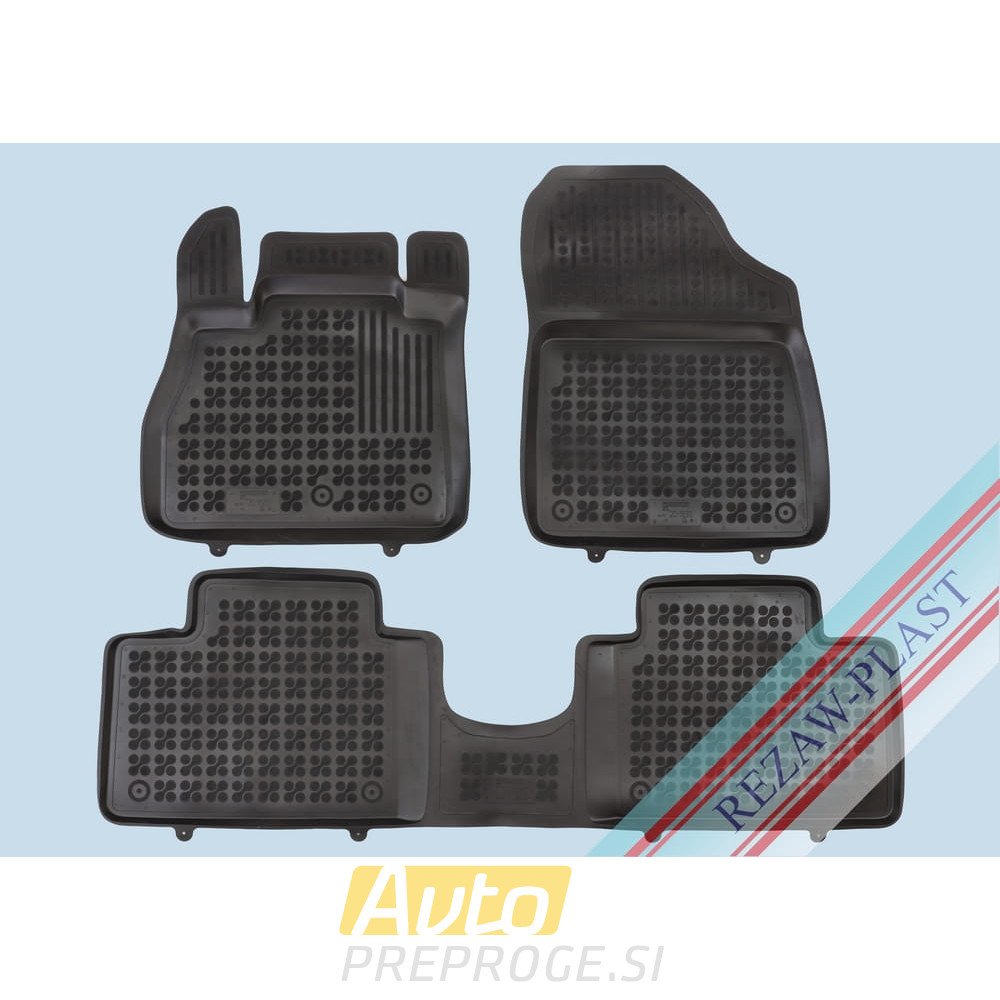 3D gumeni tepisi za auto RENAULT GRAND SCENIC IV (2016 - 2021)