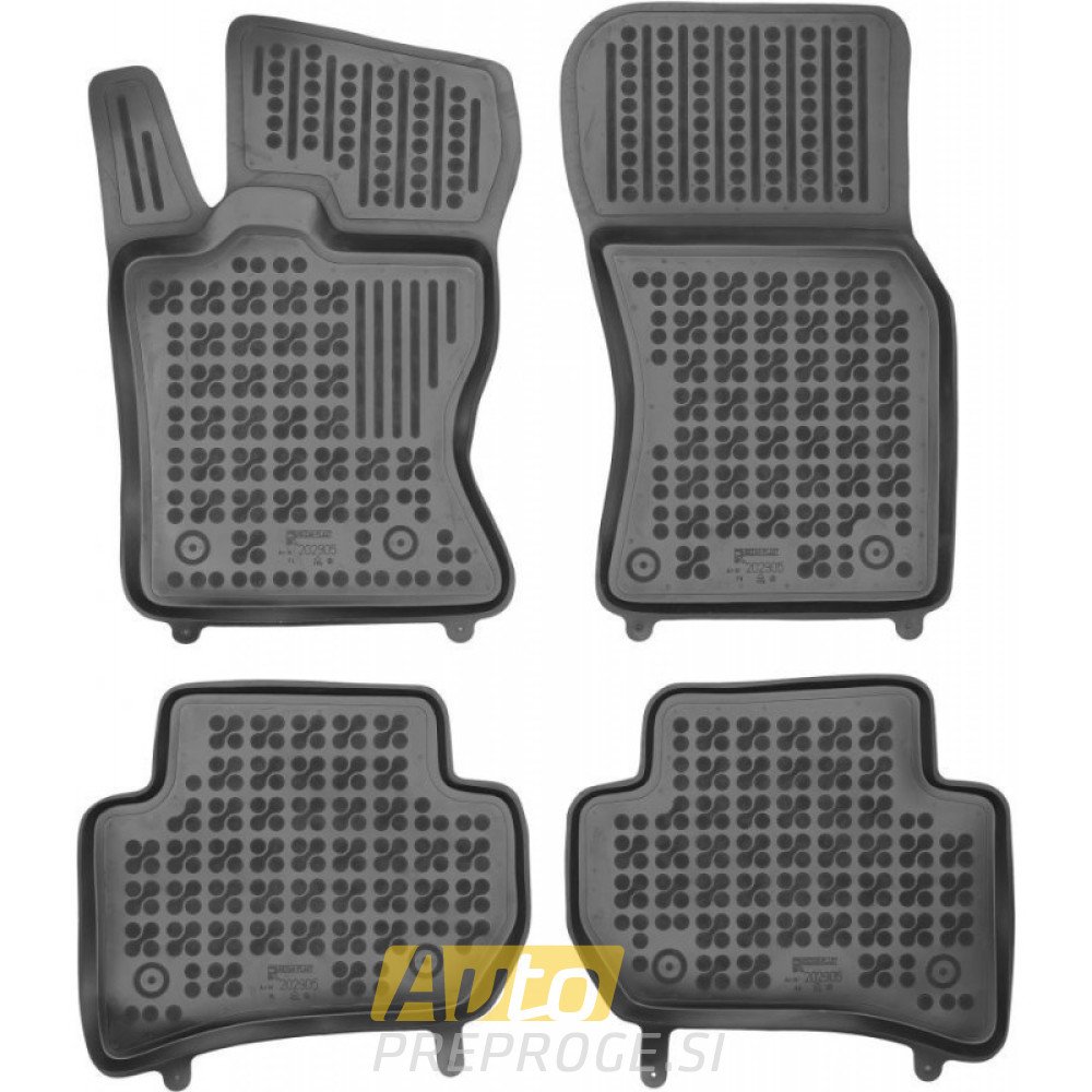 3D gumeni tepisi za auto LAND ROVER Range Rover Velar (2017 - ); JAGUAR F-pace (2016 - )