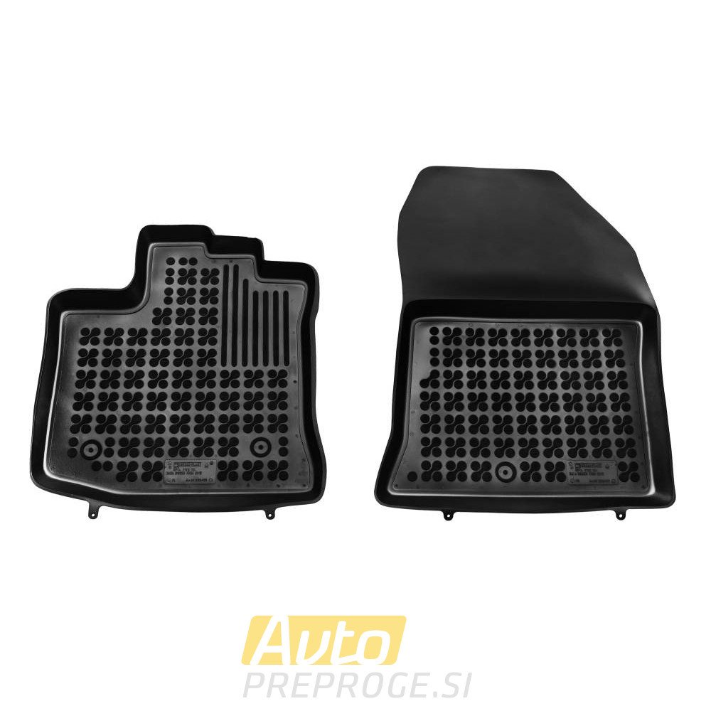 3D gumeni tepisi za auto DACIA Dokker (1. i 2. red sjedala) (2012 - 2021)