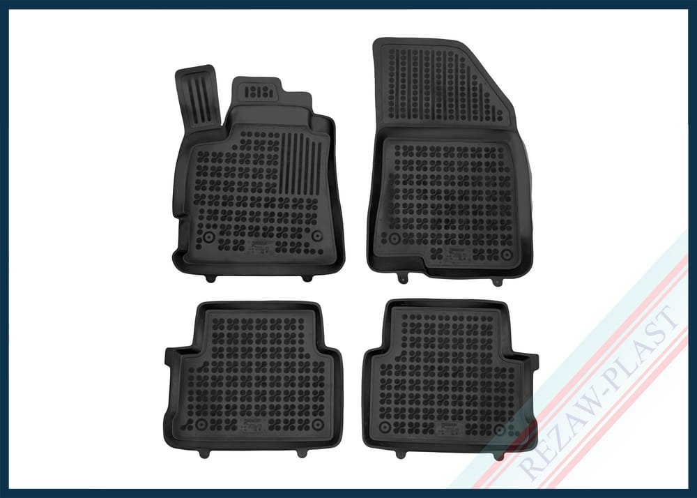 3D gumeni tepisi za auto DACIA JOGGER (5 sjedala, 2 reda sjedala) (2021 - )