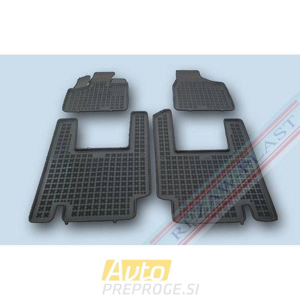 3D gumeni tepisi za auto CHRYSLER Voyager V (7 sjedala, 3 reda sjedala) (2005 - 2011); LANCIA Voyager (7 sjedala, 3 reda sjedala) (2005 - 2011)